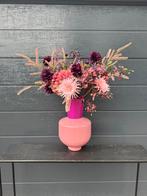 Nieuw! Zijden boeket incl grote vaas 45cm, Huis en Inrichting, Woonaccessoires | Kunstplanten en Kunstbloemen, Ophalen, Binnen