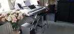 TYROS 4 +standaard+speakers+pedaal+krukje+ned.boek+lessenaar, Ophalen, 61 toetsen, Yamaha, Zo goed als nieuw