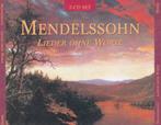 Felix Mendelssohn-Bartholdy Lieder Ohno Wortte 2 CD, Ophalen of Verzenden, Barok, Zo goed als nieuw, Orkest of Ballet