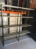 Metalen stelling 30cm diep 300cm, Ophalen, Gebruikt
