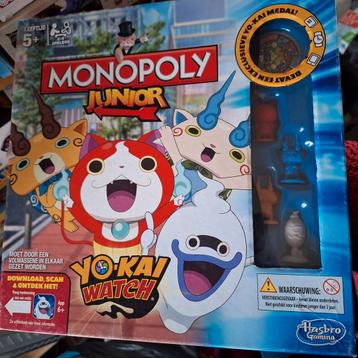 Monopoly Junior Yo-Kai Watch Editie beschikbaar voor biedingen