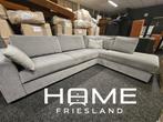Hoekbank - Lichtgrijs, 125 cm of meer, 125 cm of meer, Zo goed als nieuw, Info@homefriesland.nl