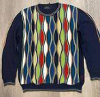 Gebreide Carlo Colucci Trui Maat L.  “Kerst kleuren”, Ophalen of Verzenden, Zo goed als nieuw