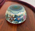 Plateel dekselpot Bouqeut Arnhem Holland WB21, Antiek en Kunst, Ophalen of Verzenden