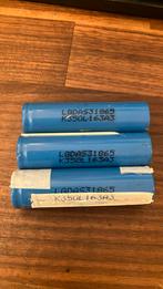 3x 18650 batterij, Ophalen of Verzenden, Gebruikt