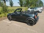 Mini 1.6 16V Cooper Chilli Cabrio 2006 Zwart, Auto's, Mini, 4 stoelen, 14 km/l, 115 pk, Particulier