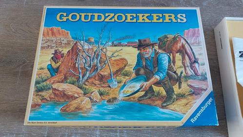 Vintage spel 1988 goudzoekers ravensburger western cowboy, Hobby en Vrije tijd, Gezelschapsspellen | Bordspellen, Zo goed als nieuw