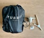 Tubble Amsterdam opvouwbaar opblaasbaar bad lichtgrijs, Overige typen, Zo goed als nieuw, Minder dan 100 cm, 50 tot 75 cm