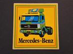sticker Mercedes Benz 1938 V8 Turbo 11x11 cm vrachtwagen, Ophalen of Verzenden, Zo goed als nieuw, Merk