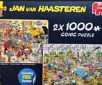 JvH 2 x 1000, Ophalen of Verzenden, 500 t/m 1500 stukjes, Legpuzzel, Zo goed als nieuw