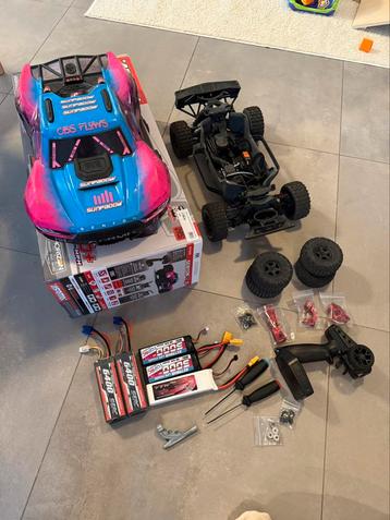Arrma senton 223S  met upgrades en lipos (gratis lader) beschikbaar voor biedingen