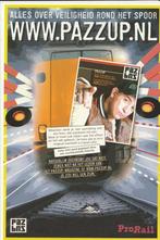 PRORAIL WIJ ZORGEN DAT 'T SPOORT BLIJF WEG VAN HET SPOOR, Ophalen of Verzenden, Zo goed als nieuw, Trein, Kaart of Prent