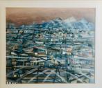 Abstract kunstwerk van Anne Claire Vogtschmidt uit 1987, Ophalen
