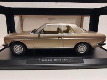 Mercedes Benz 280 CE champagne metallic 1980 Norev 1:18 KRD beschikbaar voor biedingen
