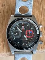 Tissot PR 516 Chronograaf Vintage Horloge, Staal, Met bandje, Tissot, Polshorloge