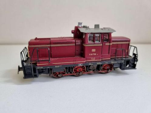 Märklin 37650 - Diesellok BR V 60 706 van de DB, Hobby en Vrije tijd, Modeltreinen | H0, Zo goed als nieuw, Locomotief, Wisselstroom