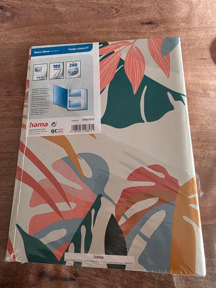 Te koop: Hama Memo Album - Jungle Leaves II, Audio, Tv en Foto, Fotoalbums en Accessoires, Nieuw, Fotoalbum, Ophalen of Verzenden