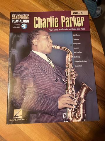 Charlie Parker Saxofoon Play-Along Vol. 5 - Eb en Bb beschikbaar voor biedingen