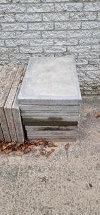 Tegels 60x40 cm - 9 z.g.a.n. + 8 gebruikt, Tuin en Terras, Tegels en Klinkers, Ophalen, Zo goed als nieuw, Minder dan 5 m², Beton