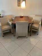 eetkamer stoelen, Huis en Inrichting, Stoelen, Ophalen, Nette uitstraling, Gebruikt, Wit