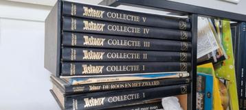 Collecties van diverse strips. Astrix,kuifje, beschikbaar voor biedingen