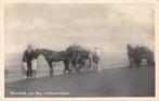 Noordwijk aan Zee Schelpenvisscher paard en wagen op strand, Gelopen, Zuid-Holland, 1920 tot 1940, Verzenden