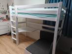 Kinderbed - Hoppekids ECO Luxury hoogslaper met bureau, Ophalen, Gebruikt, Hoogslaper