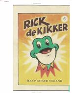 Rick de Kikker 6 reclamestrip vouwboekje Frisco GEZOCHT, Eén stripboek, Ophalen of Verzenden, Gelezen