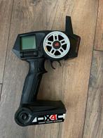 Spektrum zender DX4C, ontvanger SR201, kist voor zender, Ophalen of Verzenden, Zo goed als nieuw, Overige schalen, Onderdeel