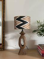 Unieke lampenkap - Ikat stof - Atelier Rondé, Ophalen of Verzenden, Zo goed als nieuw, Rond, Minder dan 25 cm