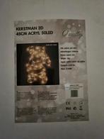 Kerstman 2D 45cm Acryl 50LED - Nieuw, Diversen, Kerst, Ophalen of Verzenden, Nieuw