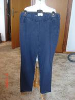 Stretch Broek blauw Oeko-Tex Mt 44, Blauw, Maat 42/44 (L), Ophalen of Verzenden, Zo goed als nieuw