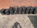 150 dakpannen nels F12U-Z 765 zwart engobe, Doe-het-zelf en Verbouw, Dakpannen en Dakbedekking, Ophalen, Steen of Klei, Zwart