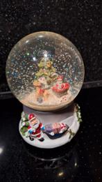 KERSTBOL MET GLITTER EN MUZIEK, Diversen, Kerst, Ophalen of Verzenden, Zo goed als nieuw