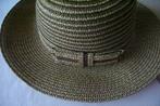 Dameshoed van stroband Maat 57, Kleding | Dames, Ophalen of Verzenden, Zo goed als nieuw, 56 of 57 cm (M, 7 of 7⅛ inch), Hoed