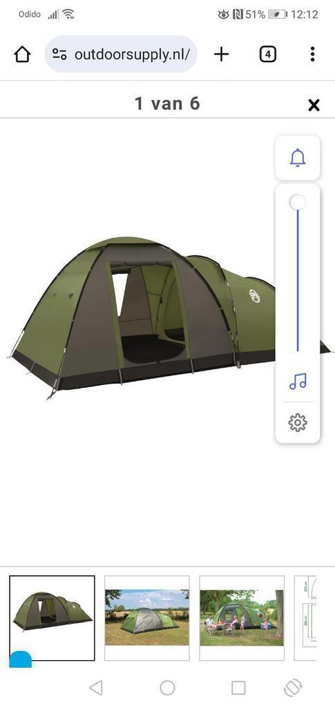 Tent te huur, 30 euro/week, Caravans en Kamperen, Tenten, Zo goed als nieuw, Ophalen