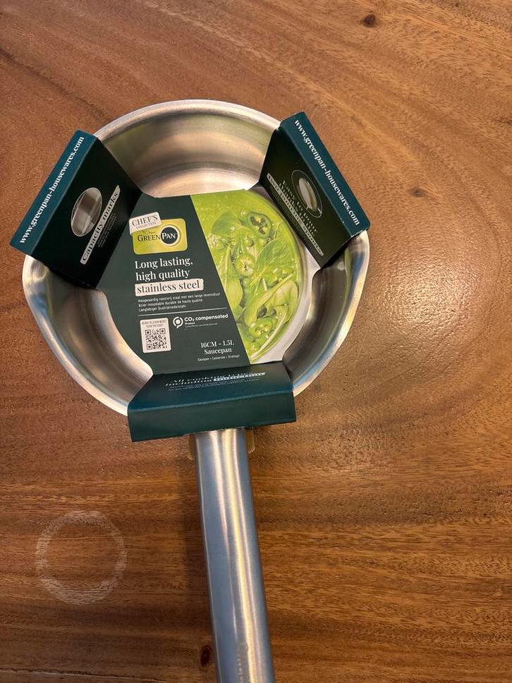 GreenPan AH Actie Pan - 16cm, 1.5L, Huis en Inrichting, Keuken | Keukenbenodigdheden, Nieuw, Ophalen of Verzenden