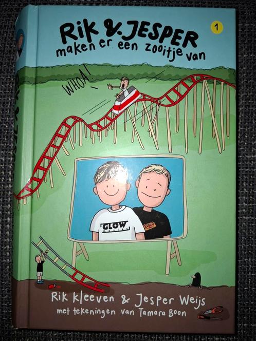 Rik & Jesper maken er een zooitje van - Kinderboek, Boeken, Kinderboeken | Jeugd | onder 10 jaar, Zo goed als nieuw, Fictie algemeen