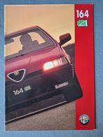 Brochure ALFA ROMEO 164 Quadrifoglio 4  - 1994 NL., Ophalen of Verzenden, Alfa Romeo