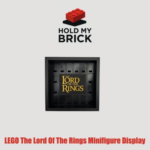 LEGO Minifigure Display – The Lord Of The Rings Theme, Kinderen en Baby's, Speelgoed | Duplo en Lego, Nieuw, Lego, Complete set