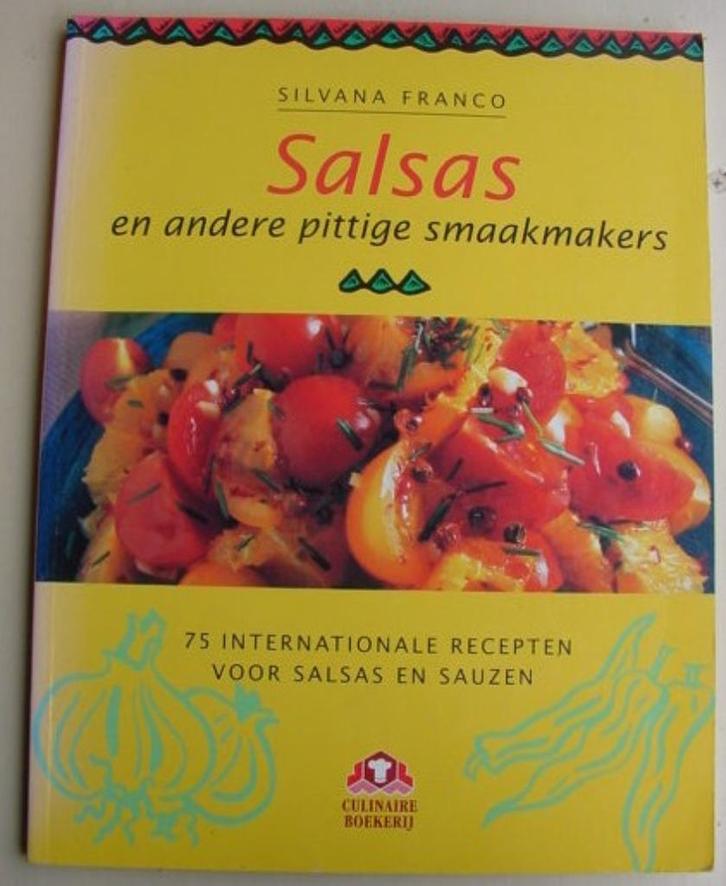 Salsas en andere pittige smaakmakers, Boeken, Kookboeken, Zo goed als nieuw, Voorgerechten en Soepen, Tapas, Hapjes en Dim Sum