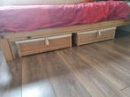 Ikea rattan bedlades 2x manden ROMSKOG, Ophalen, Gebruikt
