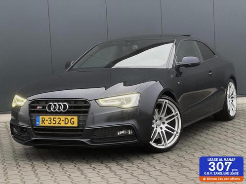 Audi S5 3.0 TFSI Quattro Pano - Adaptive - B&O - Oh Historie, Auto's, Audi, Bedrijf, Te koop, S5, 4x4, ABS, Achteruitrijcamera