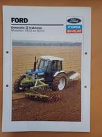 Folder Ford Generatie III traktoren modellen 7810 en 8210, Ophalen of Verzenden, Gelezen, Tractor en Landbouw