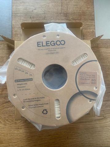 PLA Filament beige 1.75 mm ELEGOO; 1 kg (nieuw) beschikbaar voor biedingen