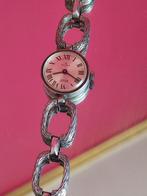 Zwitserse zilveren horloge jaren 1950, Sieraden, Tassen en Uiterlijk, Antieke sieraden, Ophalen of Verzenden, Zilver, Armband