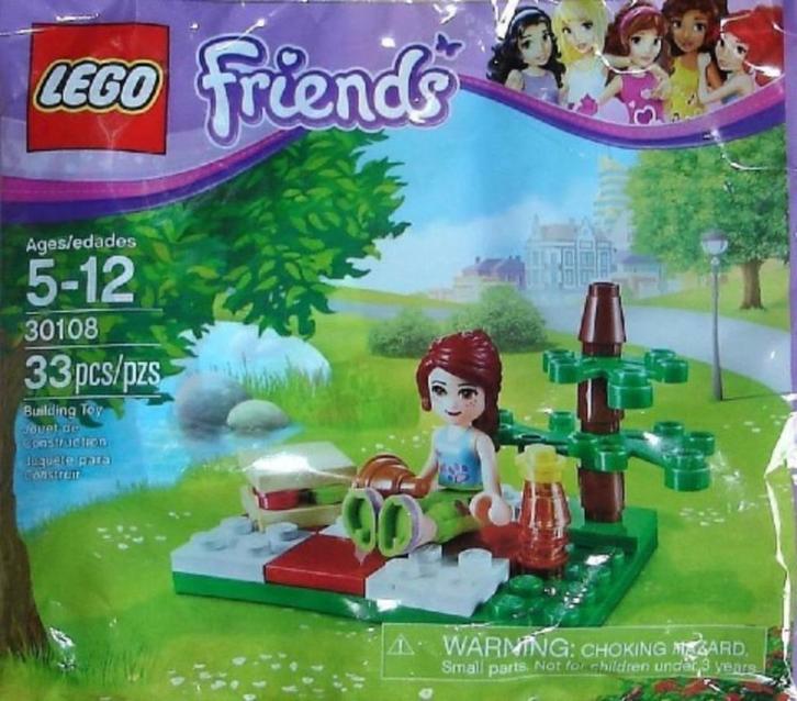 LEGO 30108 Friends Summer PicNic (Polybag), Kinderen en Baby's, Speelgoed | Duplo en Lego, Nieuw, Lego, Complete set, Ophalen of Verzenden
