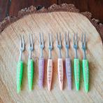 8 kleurige vintage cocktailprikkers, Ophalen of Verzenden