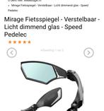 Fiets spiegel, Fietsen en Brommers, Ophalen of Verzenden, Zo goed als nieuw