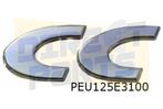 Peugeot 206/207 CC embleem tekst ''CC'' achterklep Origineel